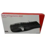 Microsoft Natural Ergonomic Keyboard 4000 v1.0 Model KU-0462 Wired USB - NEW