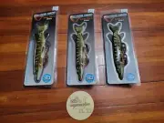 3x NEW Savage Gear LTP-200-PI 3D Line Through 8" Pike Fishing Bait Soft Lures