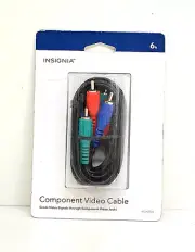 -INSIGNIA 6 ft Component Video Cable NS-HZ508