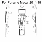 43pcs For Porsche Macan Carbon Fiber Full Kits Cover Trim Set (for: Porsche)