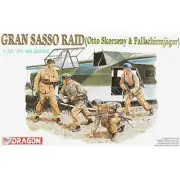 Dragon #6094 1/35 Gran Sasso Raid (Otto Skorzeny & Fallschirmjager) Figure Set