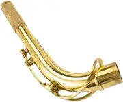 Perfeclan Alto Saxophone Neck,Alto Saxophone Elbow Bend Neck,Instrument Part,Replacement Part,Orchestral Sax Bend Neck Brass,for Sax