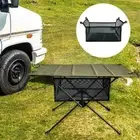 Camping Table Storage Bag Foldable Portable Under Table Bag For Hiking Net Y1Q0