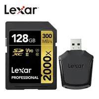 在飛比找樂天市場購物網優惠-Lexar® 128GB Professional 2000