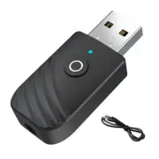 Wireless Bluetooth5.0 Adapter AUX Audio Stereo Receiver MusicSpeaker Transmitter