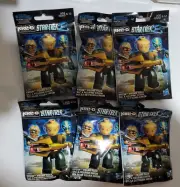 Set of 6 Star Trek Kre-O Kreon Mini Figure Collection 1 Blind Pack