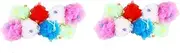 TOVINANNA Sets Bath Ball Bubble Maker Net Shower Sponge Ball for Boys and Girls Adults Back Scrubbing Bath Comfortable Friction for Long Use Pcs Random
