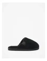 [Country Road] Australian Made Teddy Shearling Slip-on in Black