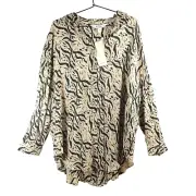 beme Ladies drop sleeve Buttoned Shirt Size 16 BNWT RRP - $79.99