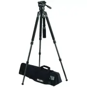 Miller CX8 Fluid Head with Solo 75 2-Stage Carbon Fiber Tripod System 3744