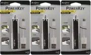 Nite Ize PowerKey Mini Power Cord Micro USB (3-Pack)