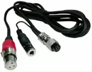 Heil Sound CC-1-XLR-KB - Balanced Microphone Adapter Cable XLR3 to Kenwood 8 pin