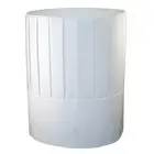 Pleated High Quality Paper Chef Hat w/ Comfort Band Adjustable | 24/Case