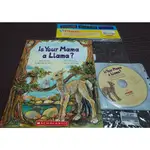 【二手書】 IS YOUR MAMA LLAMA/ /書+CD  用有聲書輕鬆聽出英語力- 廖彩杏 ****麥克書局**