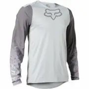 Fox Racing Flexair Lunar Long Sleeve L/S Jersey Light Grey
