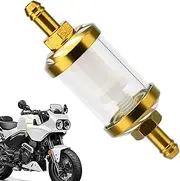 Motorcycle Petrol Filter Cup - Cleanable Filter with See-through Oil Volume,Vehicle Filter Cup Replacement, Oil Filters for Motorcycle, ATV