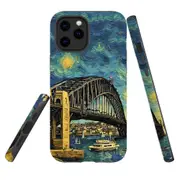 For iPhone 12 Pro/12 Tough Protective Cover, Painting Of The Harbour Bridge