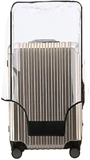 [Swiky] Luggage Cover 20 22 24 26 28 30 32 Inch Suitcase Cover Rolling Luggage Cover Protector Clear PVC Suitcase Cover for Carry on (32 Inch)