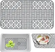 Silicone Sink Grid Pad - Sink Protector Grid Accessory,Multifunctional Kitchen Mat for Fragile Glassware, Stainless Steel Ceramic Sinks Arch-au