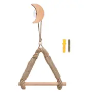 Hemp Rope Paper Towel Holder Bohemian Style Rope Toilet Paper Rack Bathroom Decoration