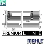 CONDENSER AIR CONDITIONING AC 457 000P FOR AUDI Q5/Van A4/B9/Allroad/B8/B7 A5