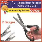 Dressmaking Pinking Shears Crafts Zig Zag Cut Serrated Scissors Serrated Fabric