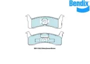 Bendix Brake Pad RR General CT For Mitsubishi Magna 85-89 2.6 TM,TN DB1104 GCT