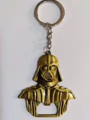 STAR WARS DARTH VADER Figurine bronze color Keychain bottle opener collectible