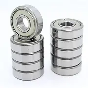 ACAECMGGFP Bearing ABEC-5 (10PCS) 10x26x8 mm Deep Groove 6000 ZZ Ball Bearings 6000Z 80100 Z Bicycle bearings