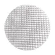 Armida 160cm Round Fluffy Faux Fur Bubble Rug