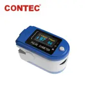 OLED Fingertip Pulse Oximeter Blood Oxygen Monitor alarm 24 hour record