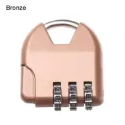 3 Dial Digit Number Code Password Combination Padlock Security Travel Safe Lock