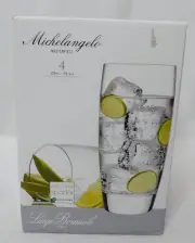 Luigi Bormioli Michelangelo 20 oz. Highball Glasses Set of 4