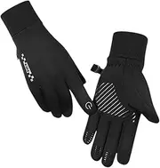 [Wzmzjy] Kids Winter Gloves Ski Gloves Touch Screen Mittens Fleece Lined Cycling Gloves for Snow Motorcycle Driving