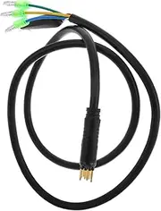 Alipis Electric Bike Motor Extension Cord Pin Connector for Brushless Hub Motors Versatile Electric Bicycle Conversion Cable Compatible with Front Rear Motors