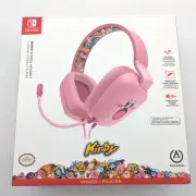 PowerA Kirby Mouthful Wired Stereo Headset, 50mm Dynamic Sound Drivers, UNHSHSWD