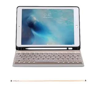 Powerway For iPad 9.7吋平板專用尊座型鋁合金藍牙鍵盤/皮套(Air/Air2/Pro9.7/iPad5/iPad6)