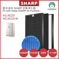 在飛比找友和YOHO優惠-適用於Sharp KC-AE20 KC-AE20-W 加濕空