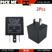 2 x 3Pin 12V CF13 JL-02 Car LED Flasher Relay For Suzuki Vitara 2010 2011