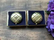 2 ESTEE LAUDER LUCIDITY Translucent PRESSED POWDER GOLDEN QUILT COMPACT 06