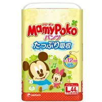 在飛比找蝦皮購物優惠-日本境內版MAMYPOKO 滿意寶寶嬰兒紙尿布(褲型) L