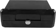 ａ aternee Marine Deck Storage Box Boat Glove Box Organizer Container for Sunglasses Phones, Black