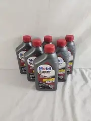 Mobil Super 5W-30 Synthetic Motor Oil 1 Qt Six Pack