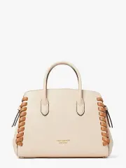 Knott Whipstitched Medium Satchel