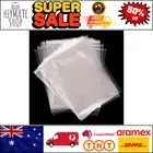 50 A3 Self-Adhesive Clear Cello Bags Sealable OPP Food Safe for Cookies Cards