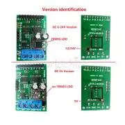 8 Channel RS485 Module Modbus RTU Multifunction Relay PLC Control Board 6-24V 5V