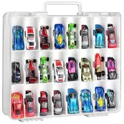 ALCYON Double Sided Toy Storage Organizer Case for Hot Wheels Car, for Matchb...