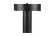 Amalfi Thiago Table Lamp Metal Reading Study Bedside Lamp Nightstand Black