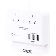 Crest 3 USB Power Board with Phone Stand - AUSTRALIA BRAND