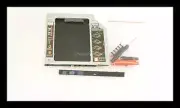2nd HDD Caddy 9.5mm SATA to SATA Hard Drive Adapter For Laptop Universal CD/DVD